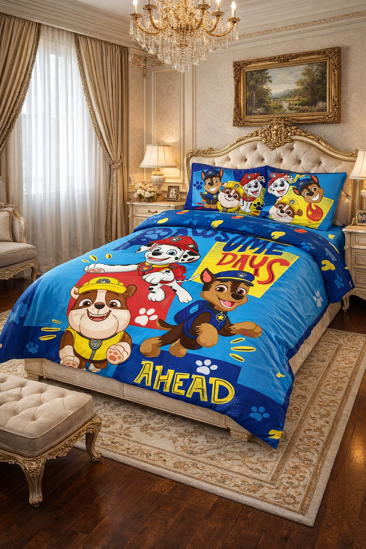 Lenjerii de pat copii 1 persoană – Colorate & Confortabile Copii