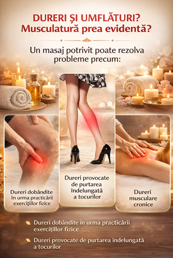 Aparat Masaj Reglabil Picioare & Gambe, 6 Tipuri de Masaj, Compresie și Căldură
