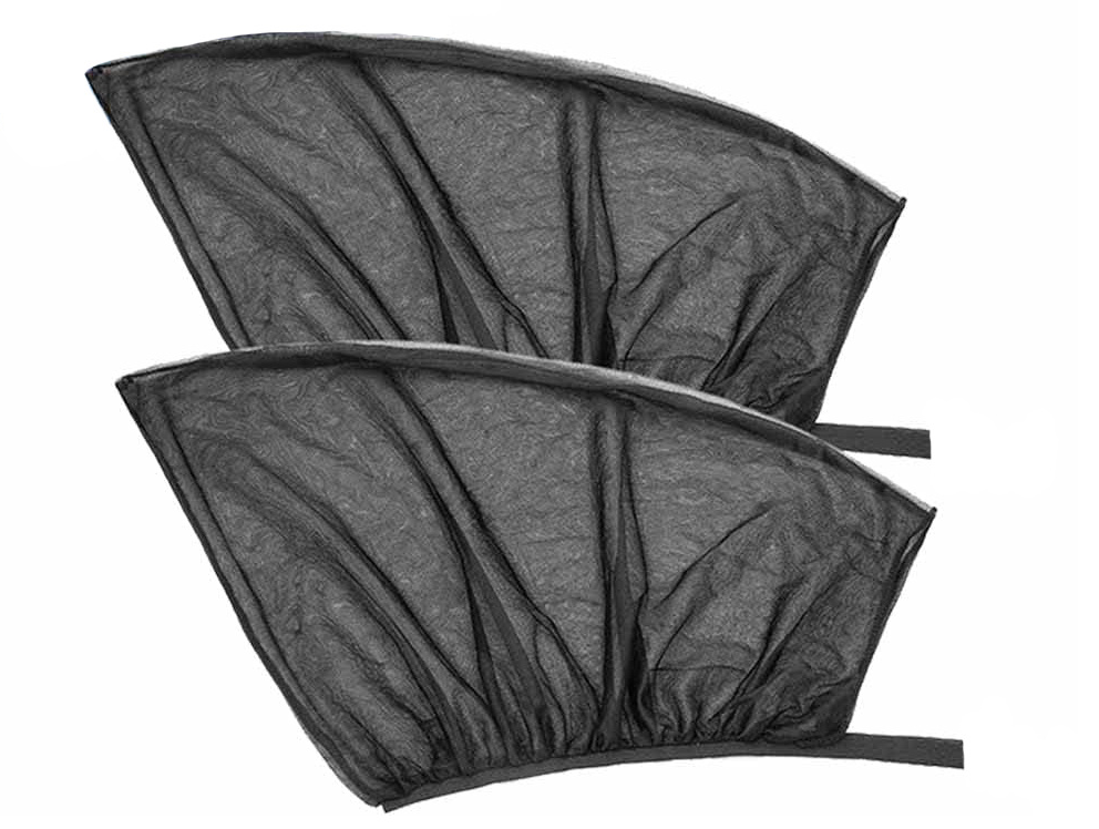 Parasolar Auto Universal 2 Buc pentru Geam Spate, Protectie UV Copii si Bebelusi, 80x60 cm