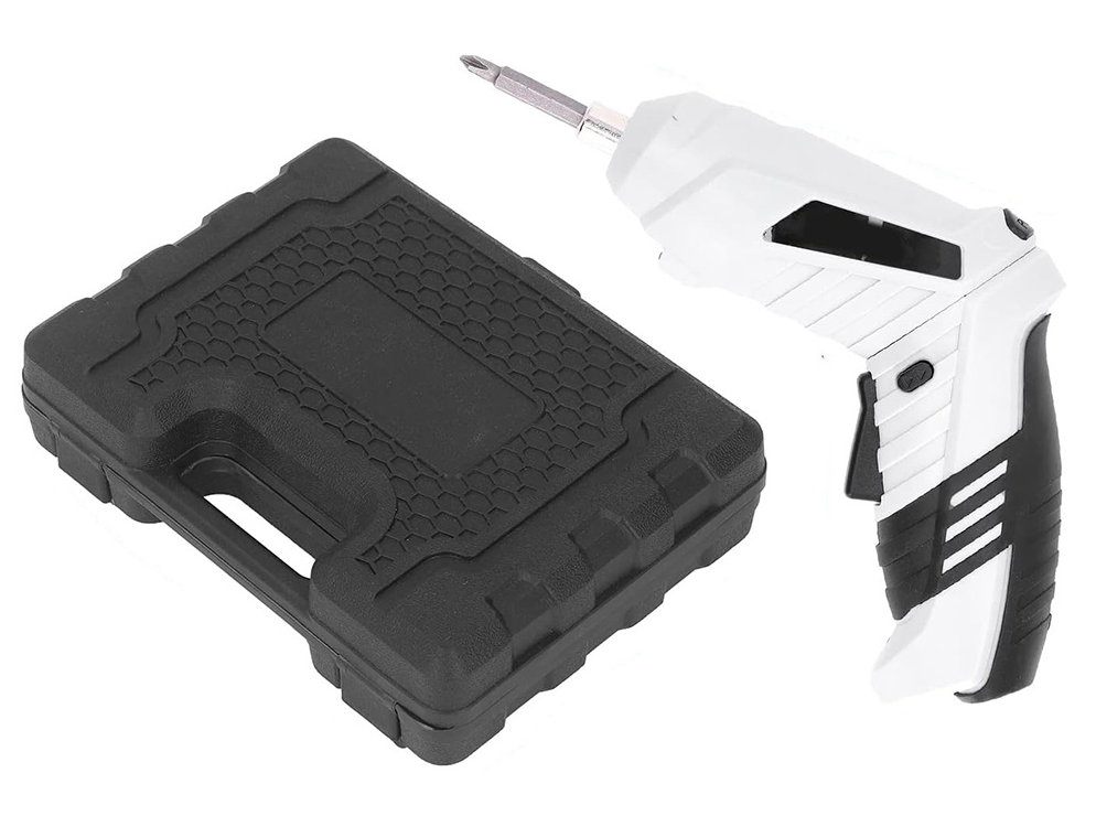 Surubelnita Electrica Reincarcabila 1300 mAh, 47 Piese, 5 Nm, LED, Valiza Transport