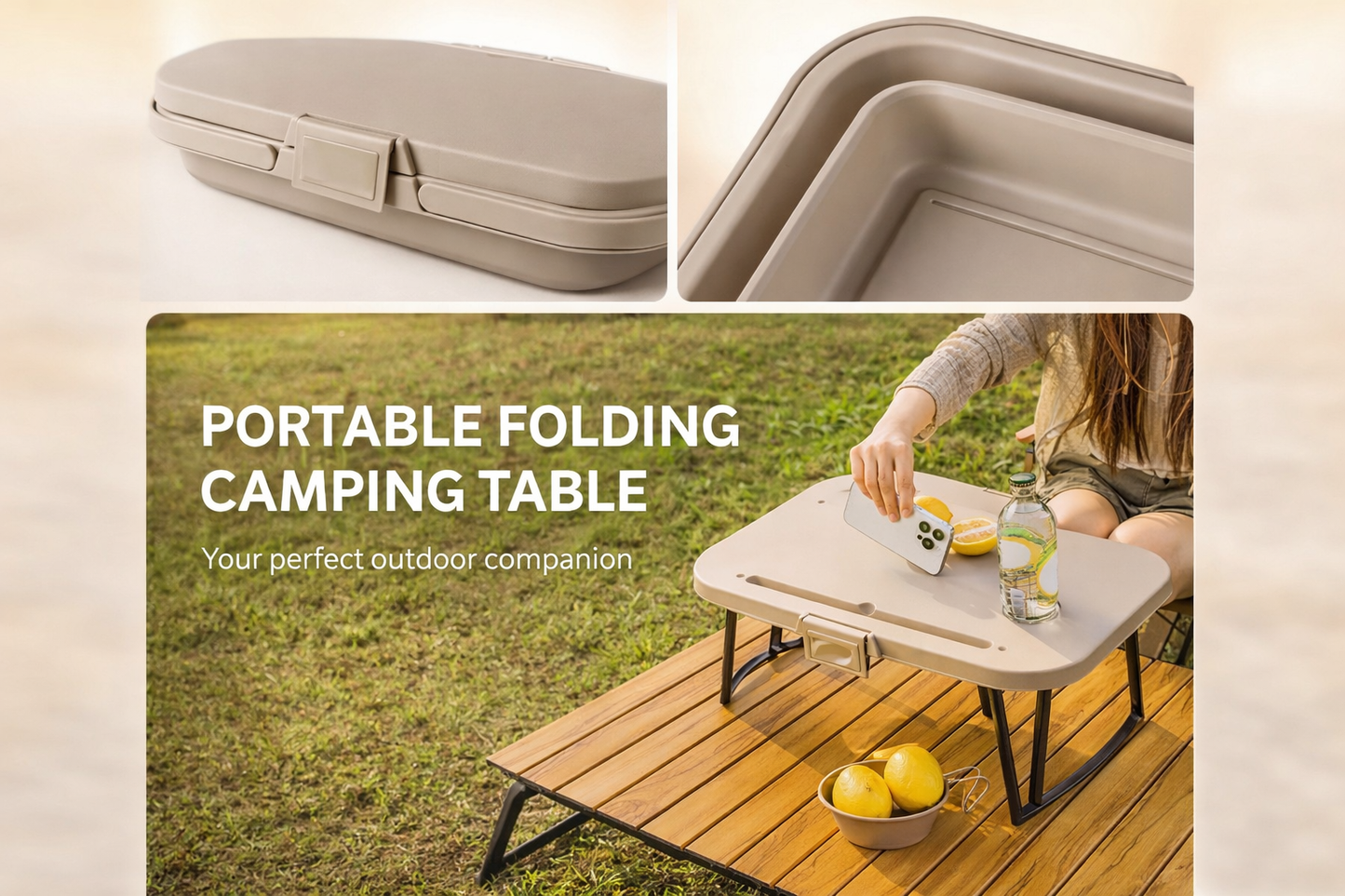 Cos picnic pliabil 3 in 1, 2 persoane, masa cu capac, impermeabil, recipient 15L 47x30x14 cm