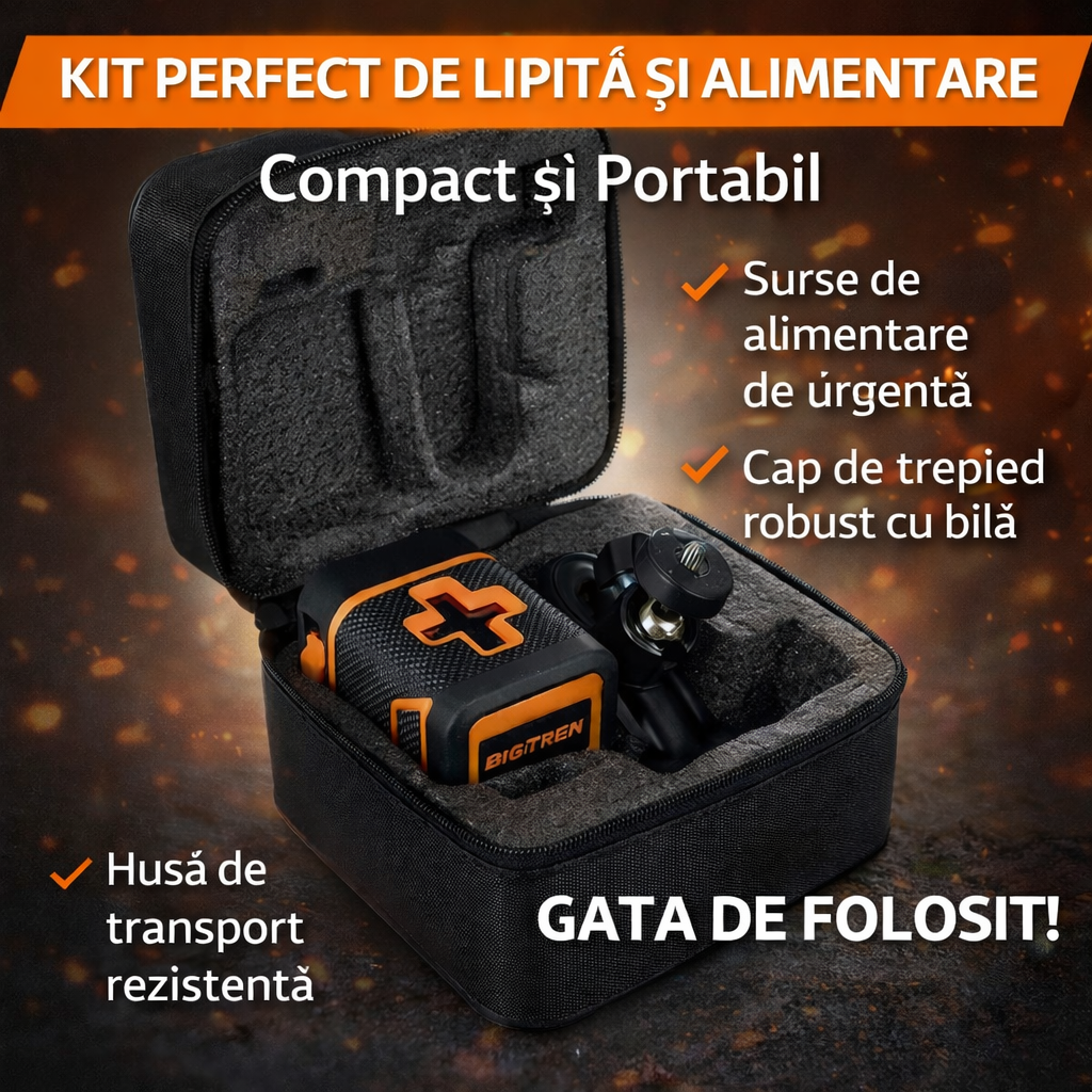 Nivela laser, IP54, 360° grade cu 2 linii in cruce, 25m, precizie ± 0.5 mm/m, ± 3° domeniu de autonivelare, 15x14x10 cm, Negru/Galben