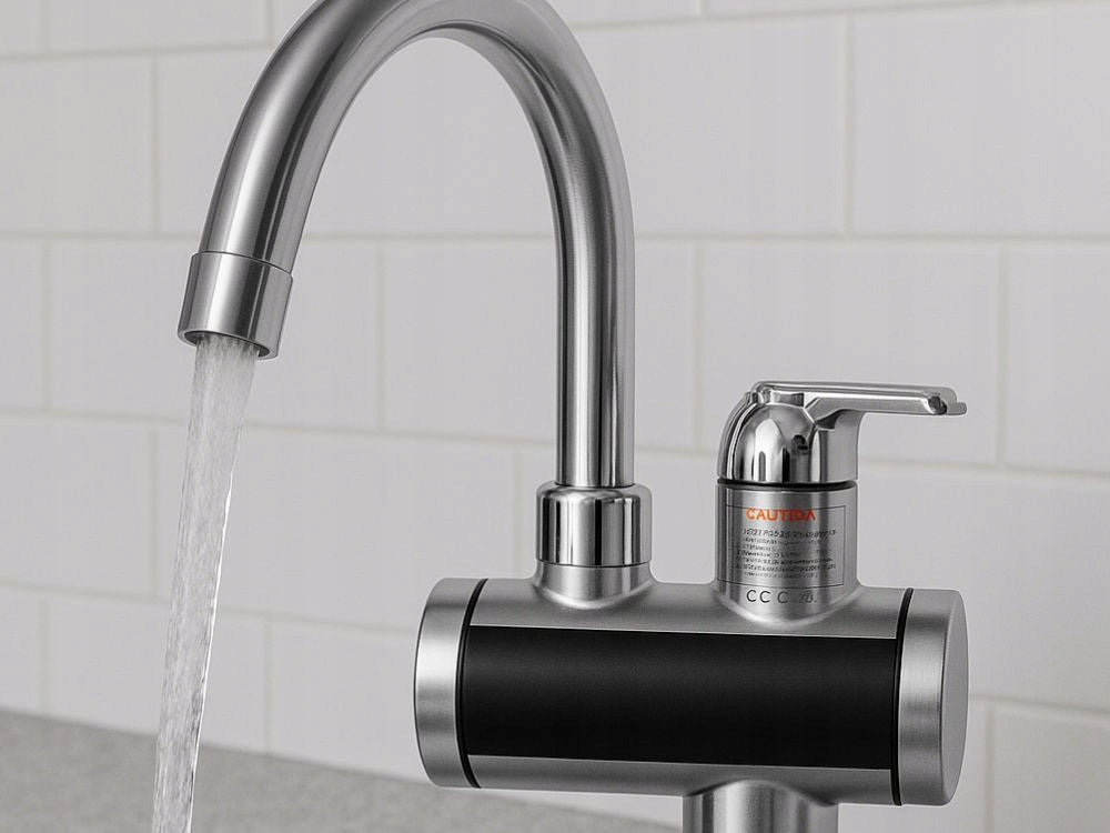 Robinet Electric Profesional 3000W, Incalzitor Apa Instant cu Display LED