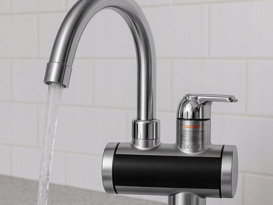 Robinet Electric Profesional 3000W, Incalzitor Apa Instant cu Display LED