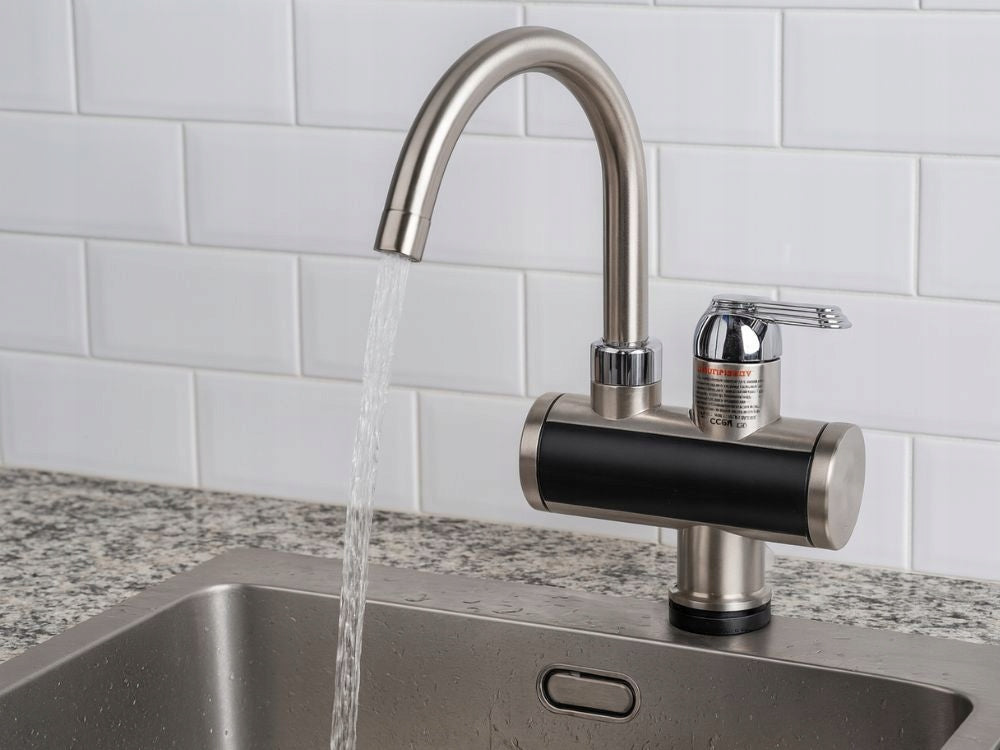 Robinet Electric Profesional 3000W, Incalzitor Apa Instant cu Display LED