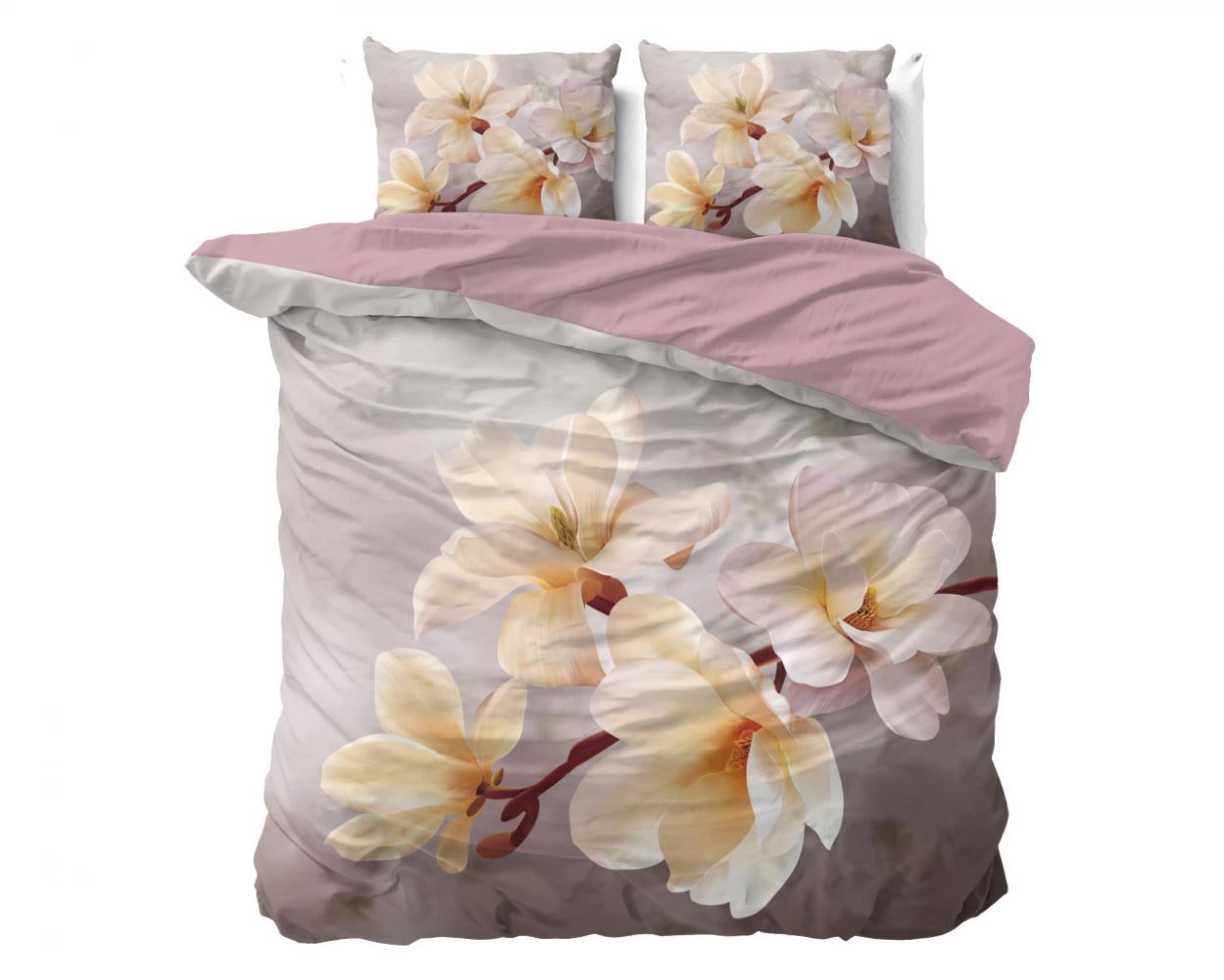 Lenjerie de pat, Sleeptime Essentials Isaline Multi 200 x 200/220 cm, 100% Microfibra, 2 Fete de Perna, 90 GSM