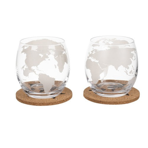 Set pahare si decantor pentru Whisky Malatec, 2 pahare 250 ml, decantor 850 ml, sticla transparenta, stil modern